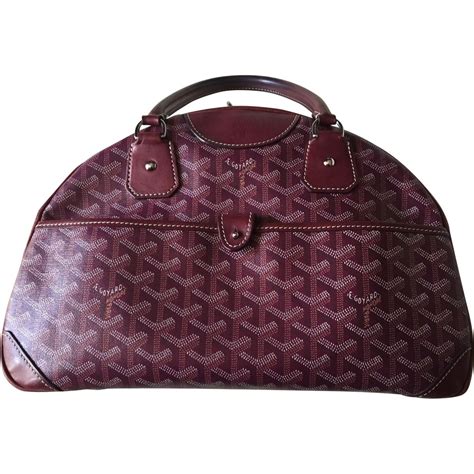 burgundy goyard wallet|burgundy purses with outfits.